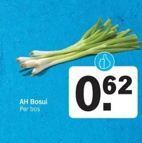 Albert Heijn Ah bosui per bos aanbieding