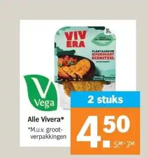 Albert Heijn Alle vivera* *m.u.v. grootverpakkingen aanbieding