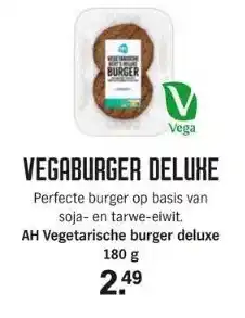 Albert Heijn Vegaburger deluxe aanbieding