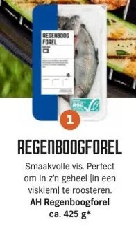 Albert Heijn Regenboogforel aanbieding