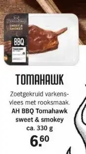 Albert Heijn Tomahawk aanbieding