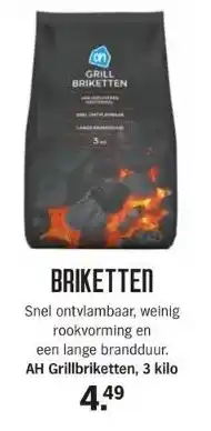 Albert Heijn Briketten aanbieding