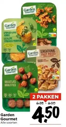 Vomar Voordeelmarkt Garden gourmet alle soorten aanbieding