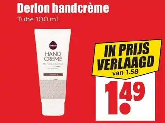 Dirk Derlon handcrème Tube 100 ml. aanbieding