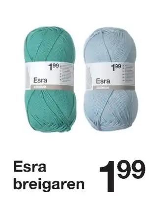 Zeeman Esra breigaren aanbieding