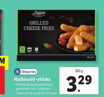 Lidl Halloumi-sticks 180 g aanbieding