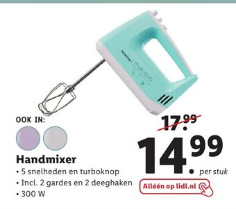Lidl Handmixer aanbieding
