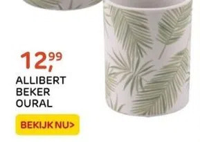 Praxis Allibert beker aanbieding
