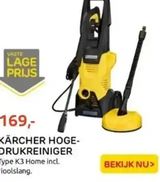 Praxis Kärcher hoge drukreiniger aanbieding