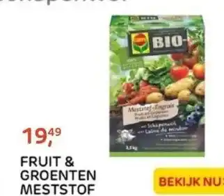 Praxis Fruit & groenten meststof aanbieding