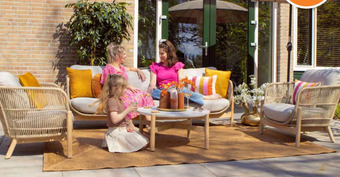 Tuinmeubelland Aberdeen loungeset aanbieding