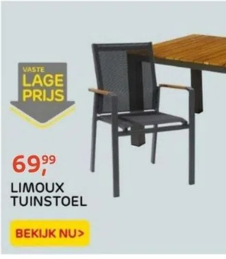 Praxis Limoux tuinstoel aanbieding