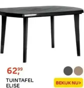 Praxis Tuintafel elise aanbieding