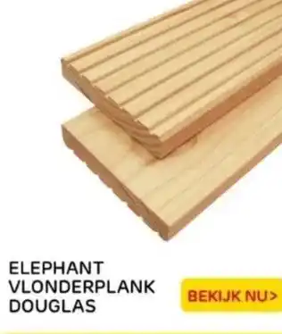 Praxis Elephant vlonderplank douglas aanbieding