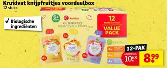 Kruidvat Kruidvat knijpfruitjes voordeelbox aanbieding