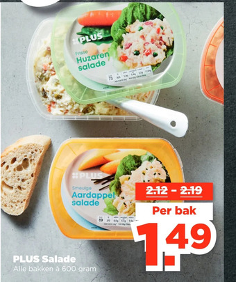 PLUS Plus salade aanbieding