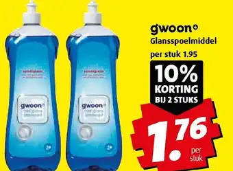 Boni gwoon Glansspoelmiddel aanbieding