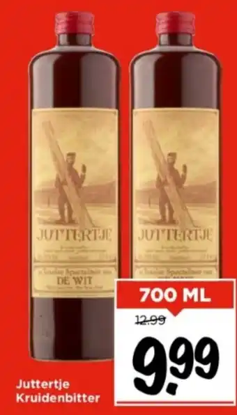 Vomar Voordeelmarkt Juttertje Kruidenbitter 700ml aanbieding