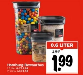Vomar Voordeelmarkt Hamburg Bewaarbus aanbieding