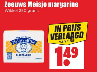 Dirk Zeeuws meisje margarine aanbieding