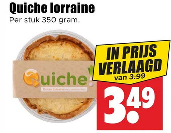 Dirk Quiche lorraine aanbieding