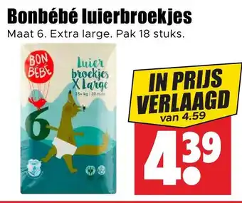 Dirk Bonbébé luierbroekjes aanbieding