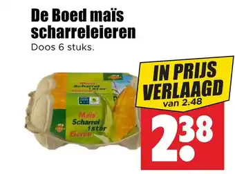 Dirk De boed maïs scharreleieren aanbieding