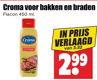 Dirk Croma voor bakken en braden aanbieding