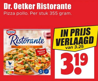 Dirk Dr. oetker ristorante aanbieding
