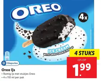 Lidl Oreo ijs aanbieding