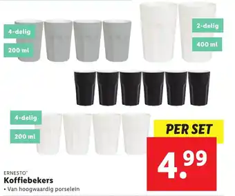 Lidl Koffiebekers aanbieding