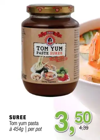 Amazing Oriëntal Suree tom yum pasta aanbieding