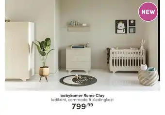 Baby & Tiener Babykamer rome clay aanbieding