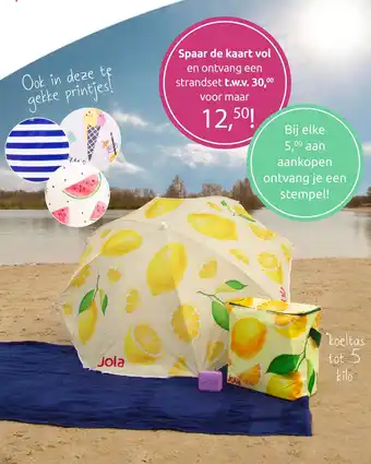 Jola Mode Strandset aanbieding