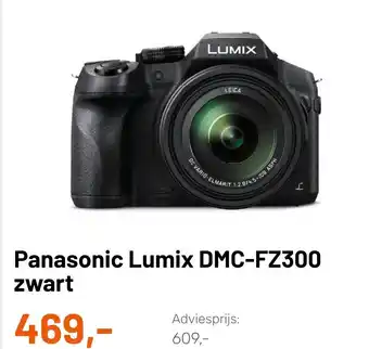 Kamera Express Panasonic lumix dmc-fz300 zwart aanbieding