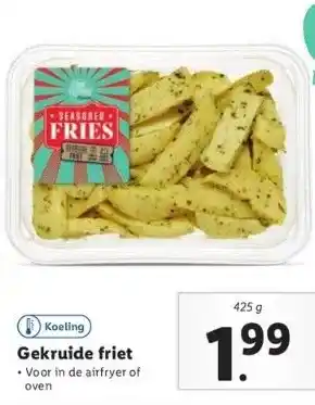 Lidl Gekruide friet aanbieding