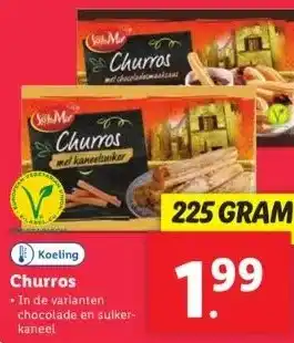 Lidl Churros aanbieding