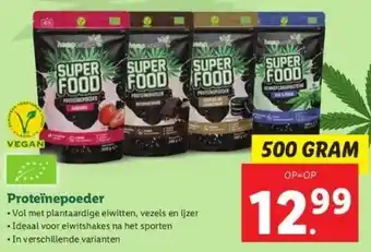 Lidl Proteïnepoeder aanbieding