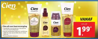 Lidl Cien oil care haarverorging aanbieding