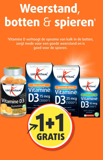Lucovitaal Weerstand, botten & spieren' aanbieding
