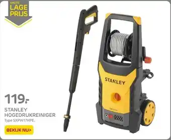 Praxis Stanley hogedrukreiniger type sxpw17hpe. aanbieding