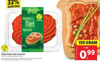 Lidl Vegetarische filet americain aanbieding