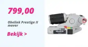 Obelink Obelink prestige ii mover aanbieding