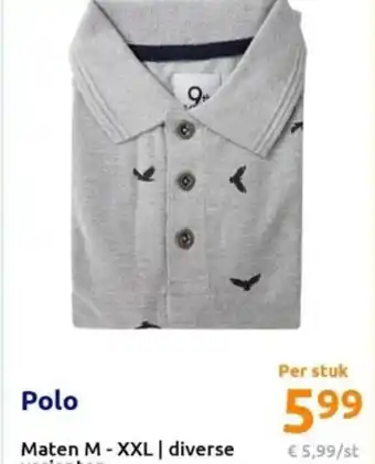 Action Polo aanbieding