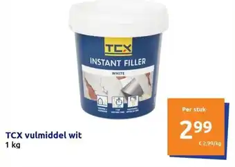 Action TCX vulmiddel wit 1 kg aanbieding