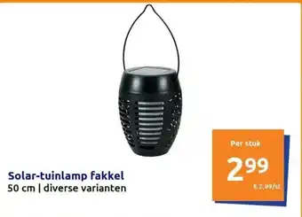 Action Solar-tuinlamp fakkel 50 cm | diverse varianten aanbieding