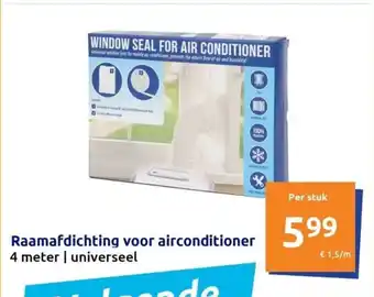 Action Raamafdichting voor airconditioner 4 meter | universeel aanbieding