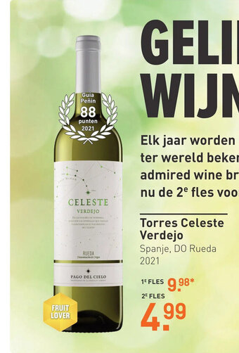 Gall & Gall Torres Celeste Verdejo aanbieding