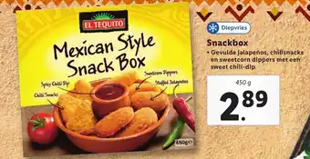 Lidl Snackbox 450g aanbieding