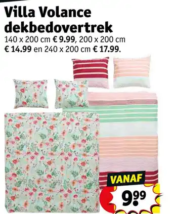 Kruidvat Villa volance dekbedovertrek aanbieding